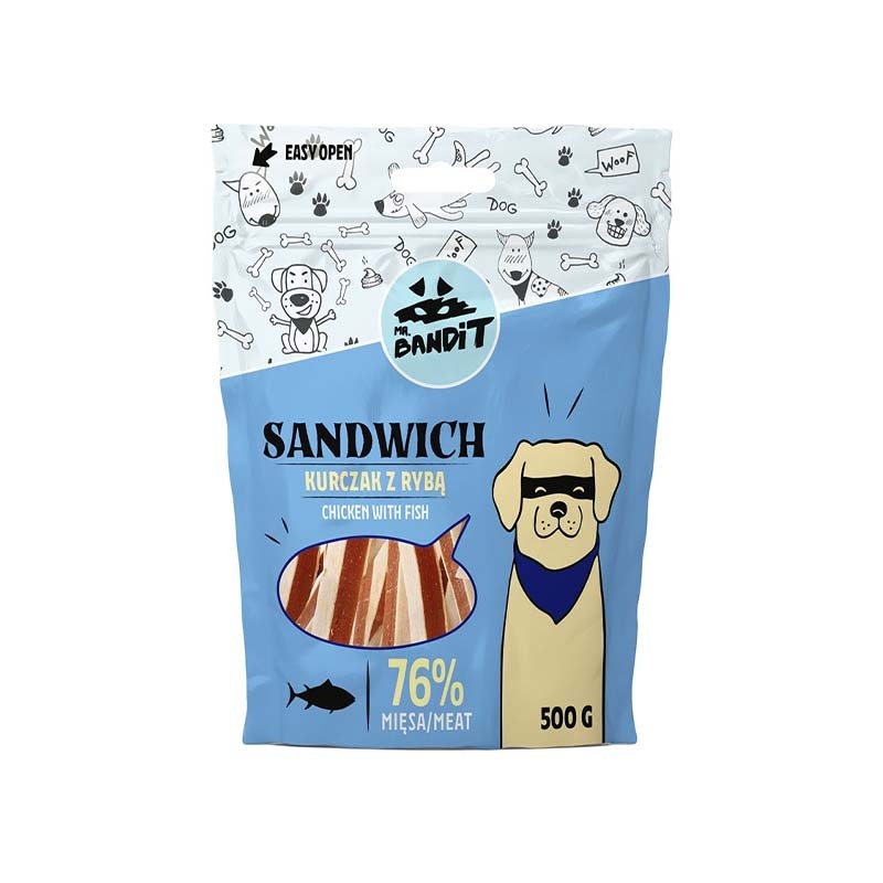 MR. BANDIT SANDWICH - kurczak z rybą MR. BANDIT SANDWICH - kurczak z rybą