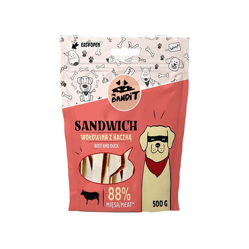 MR. BANDIT SANDWICH - wołowina z kaczką MR. BANDIT SANDWICH - wołowina z kaczką