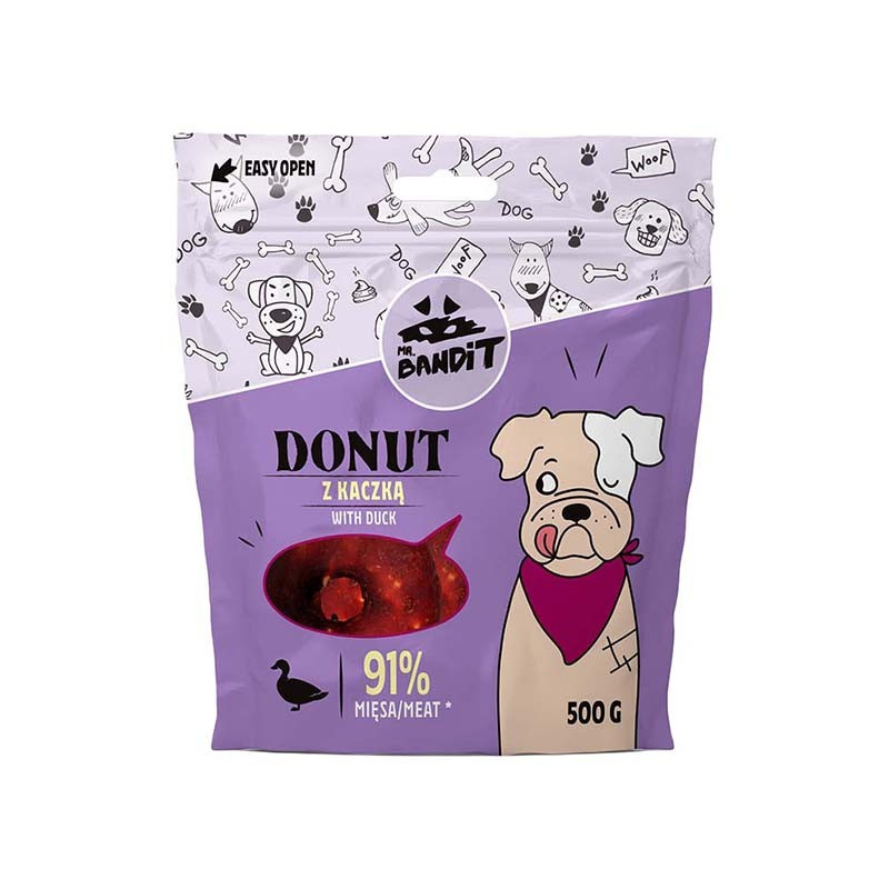 MR. BANDIT DONUT z kaczką 500g MR. BANDIT DONUT z kaczką 500g