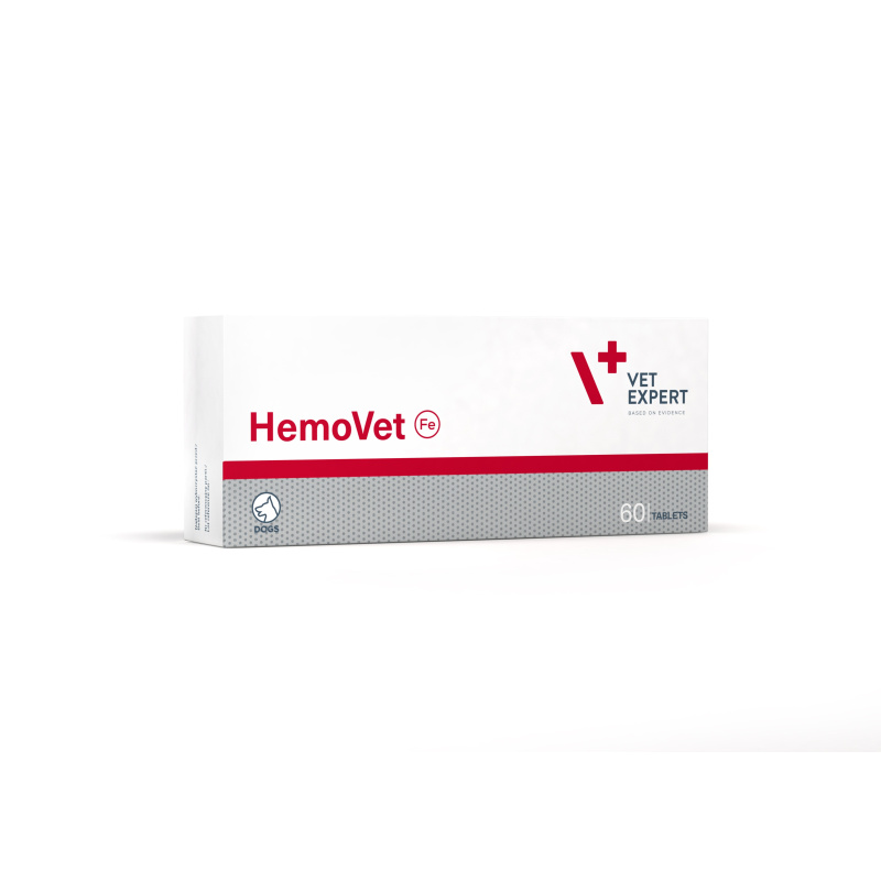 VET EXPERT HEMOVET - preparat z żelazem dla psów VET EXPERT HEMOVET - preparat z żelazem dla psów