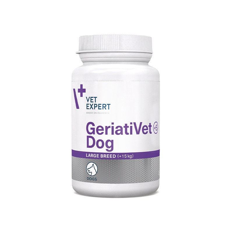GERIATIVET LARGE BREED - preparat wspomagający dla starszych psów dużych ras GERIATIVET LARGE BREED - preparat wspomagający dla starszych psów dużych ras