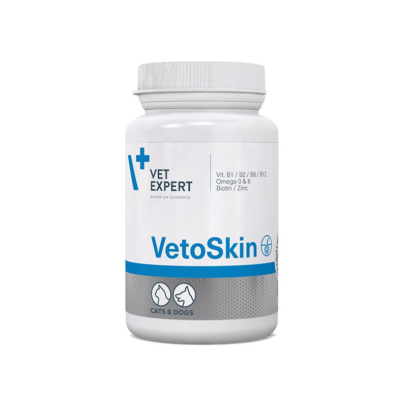 VET EXPERT VETOSKIN - preparat na skórę i sierść dla psów i kotów VET EXPERT VETOSKIN - preparat na skórę i sierść dla psów i kotów