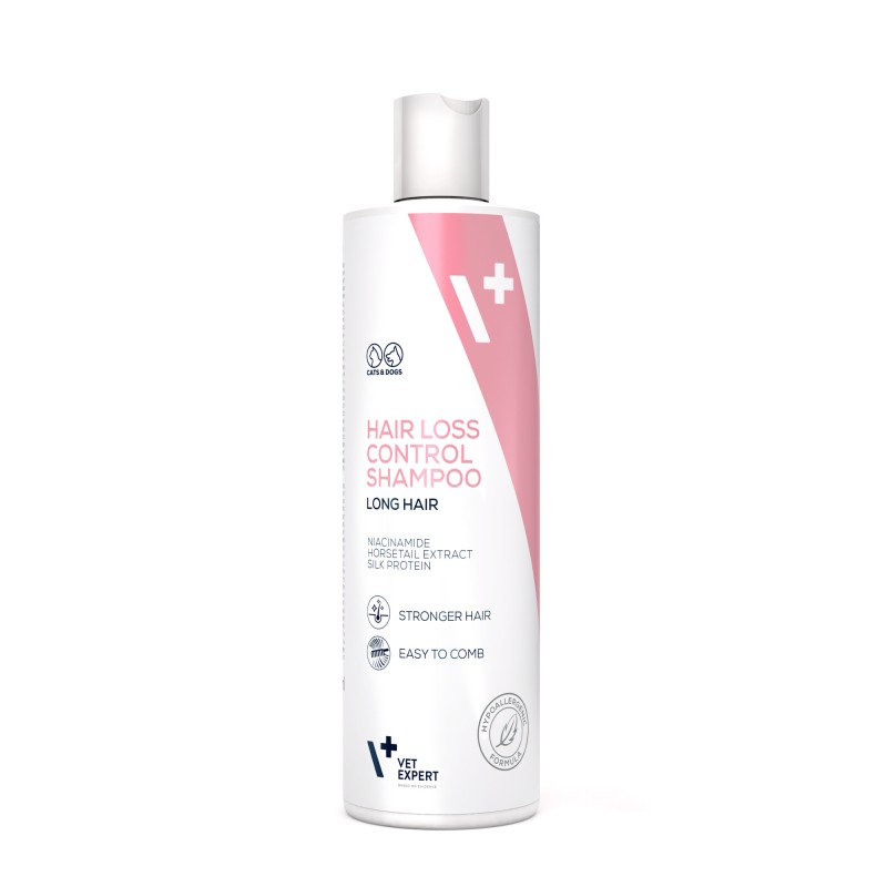 VET EXPERT HAIR LOSS CONTROL SHAMPOO LONG HAIR - szampon ograniczający linienie dla ras długowłosych 250 ml VET EXPERT HAIR LOSS CONTROL SHAMPOO LONG HAIR - szampon ograniczający linienie dla ras długowłosych 250 ml