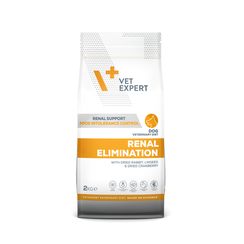 VET EXPERT RENAL ELIMINATION DOG - dieta dla psów z niewydolnością nerek VET EXPERT RENAL ELIMINATION DOG - dieta dla psów z niewydolnością nerek