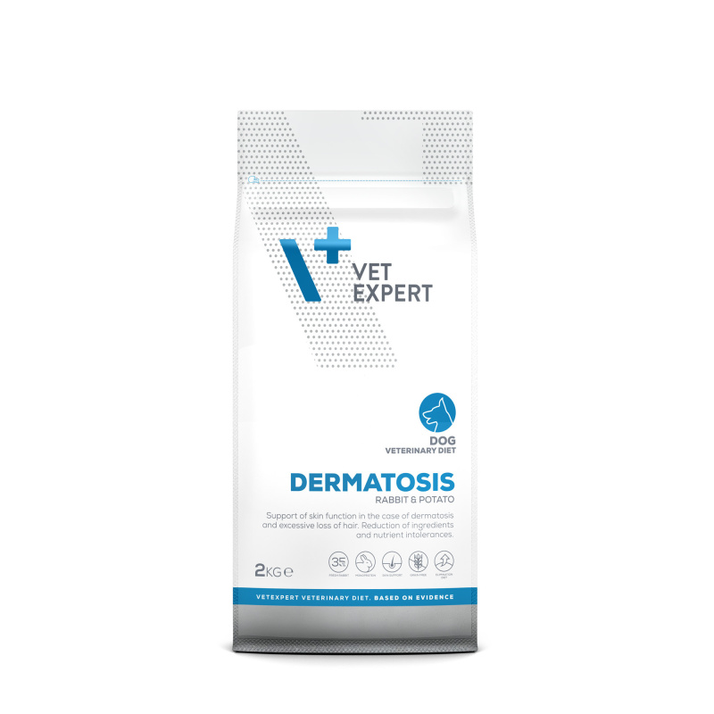 VET EXPERT DERMATOSIS DOG RABBIT & POTATO - sucha karma weterynaryjna dla psów VET EXPERT DERMATOSIS DOG RABBIT & POTATO - sucha karma weterynaryjna dla psów