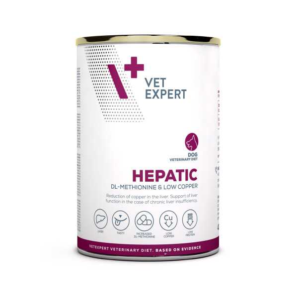 VET EXPERT HEPATIC DOG 400g - mokra karma weterynaryjna dla psów