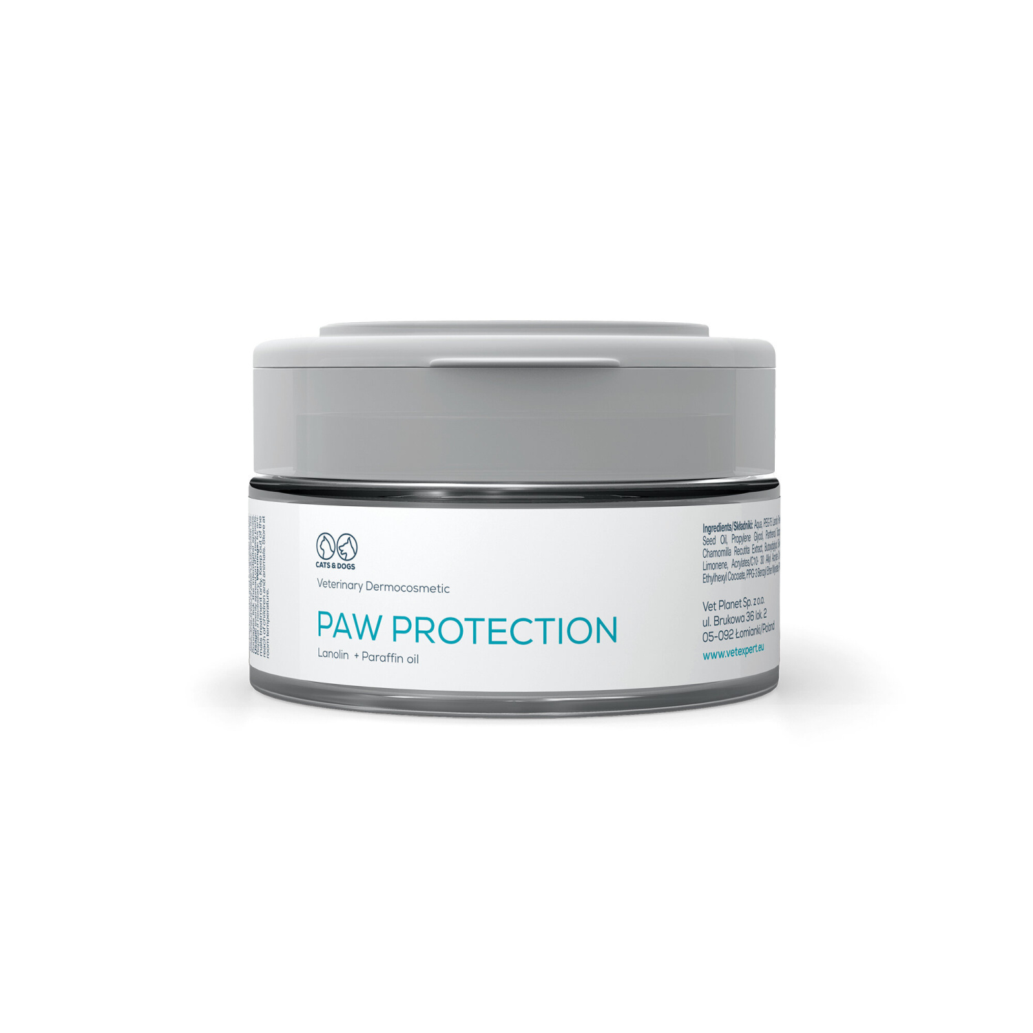 VET EXPERT PAW PROTECTION - maść ochronna do łap dla psów i kotów 75 ml VET EXPERT PAW PROTECTION - maść ochronna do łap dla psów i kotów 75 ml