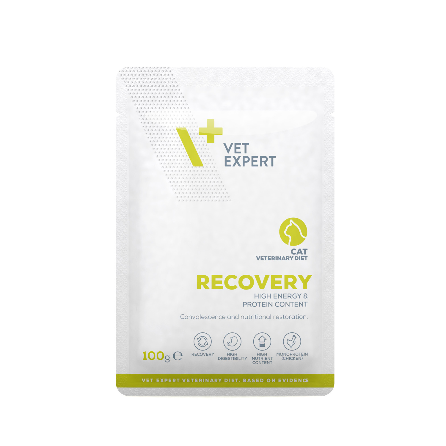 VET EXPERT RECOVERY CAT 100g - mokra karma weterynaryjna dla kotów w okresie rekonwalescencji VET EXPERT RECOVERY CAT 100g - mokra karma weterynaryjna dla kotów w okresie rekonwalescencji
