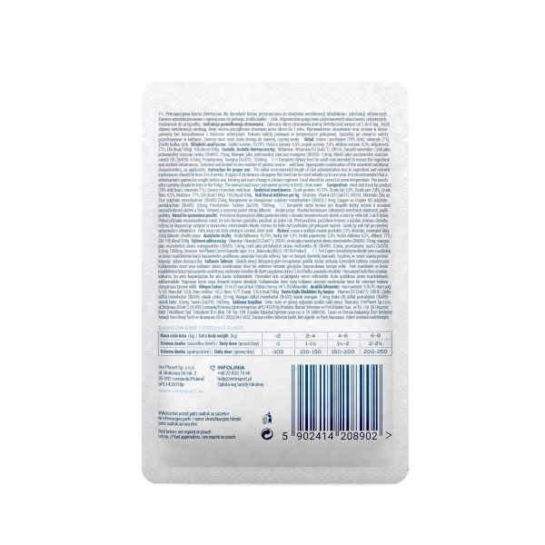 VET EXPERT SENSITIVITY CAT 100g - mokra karma weterynaryjna dla kotów