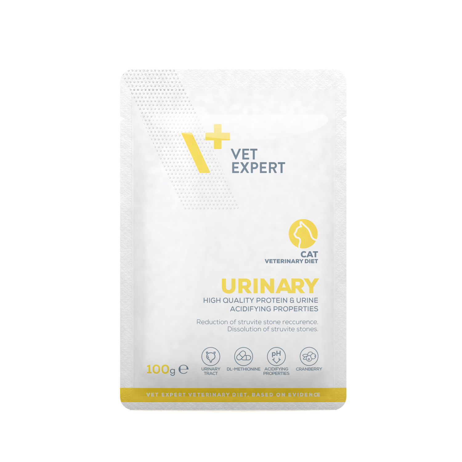VET EXPERT URINARY CAT saszetka 100g - mokra karma weterynaryjna dla kotów VET EXPERT URINARY CAT saszetka 100g - mokra karma weterynaryjna dla kotów