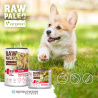 RAW PALEO BEEF&RABBIT PUPPY CAN - mokra karma dla szczeniąt duoproteina wołowina z królikiem