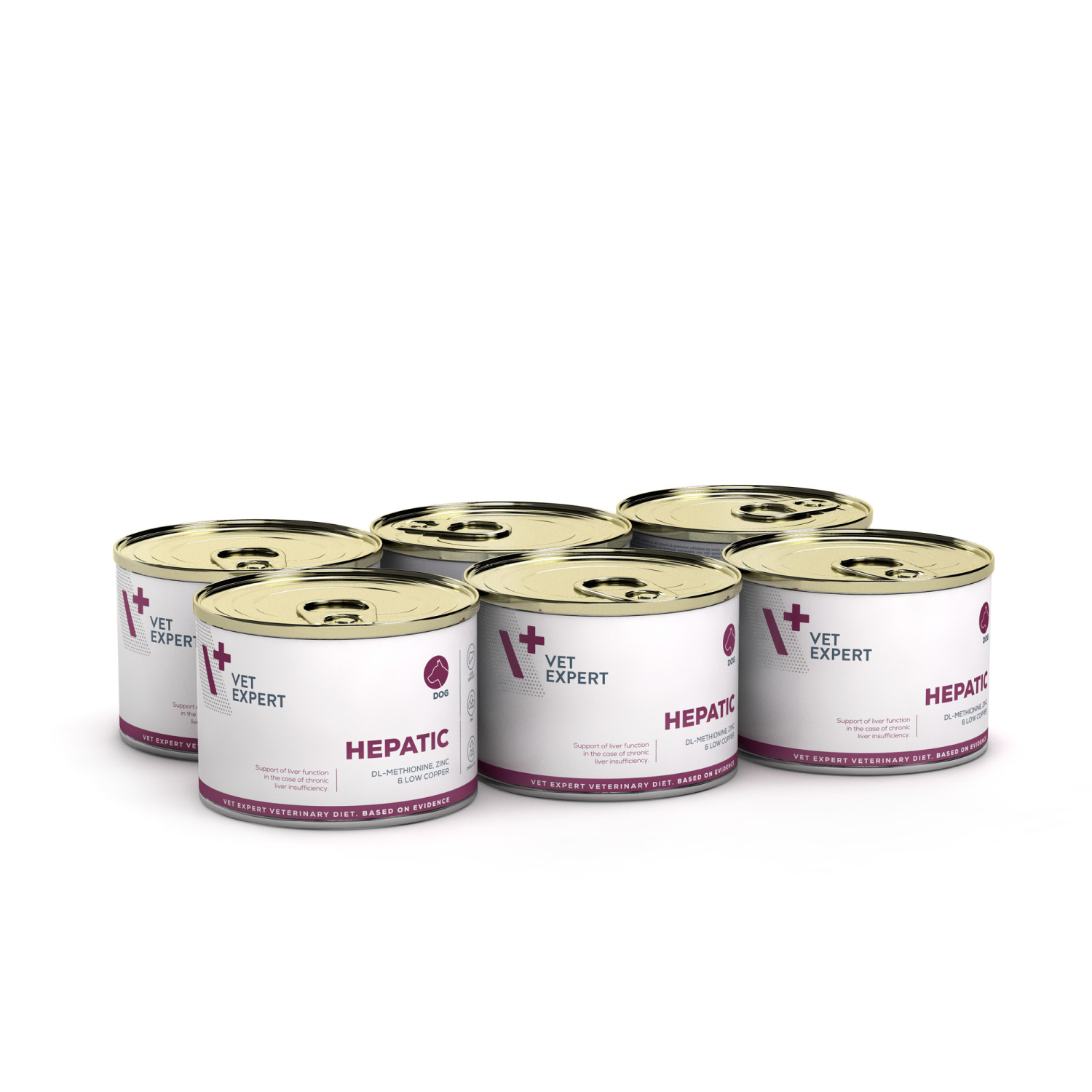 VET EXPERT HEPATIC DOG 6x200g - mokra karma weterynaryjna dla psów VET EXPERT HEPATIC DOG 6x200g - mokra karma weterynaryjna dla psów