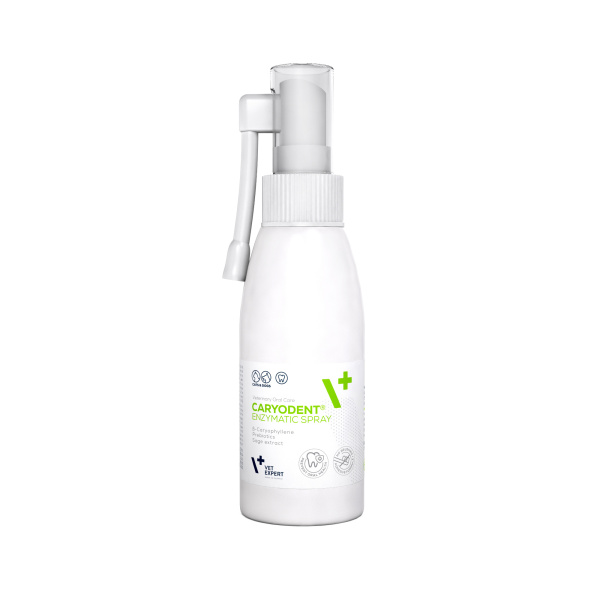 VET EXPERT CARYODENT® zestaw FINGER WIPES i ENZYMATIC SPRAY - czyściki i spray enzymatyczny do higieny jamy ustnej psa i kota