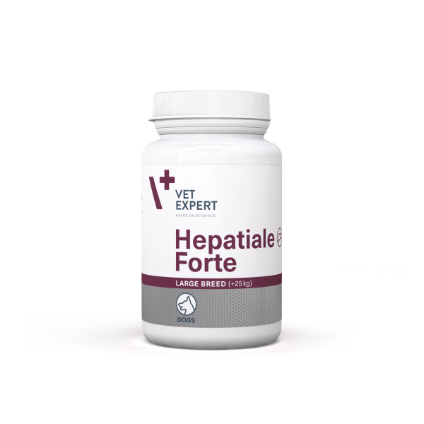 VET EXPERT HEPATIALE FORTE LARGE BREED - preparat wspomagający funkcje wątroby dla psów dużych ras