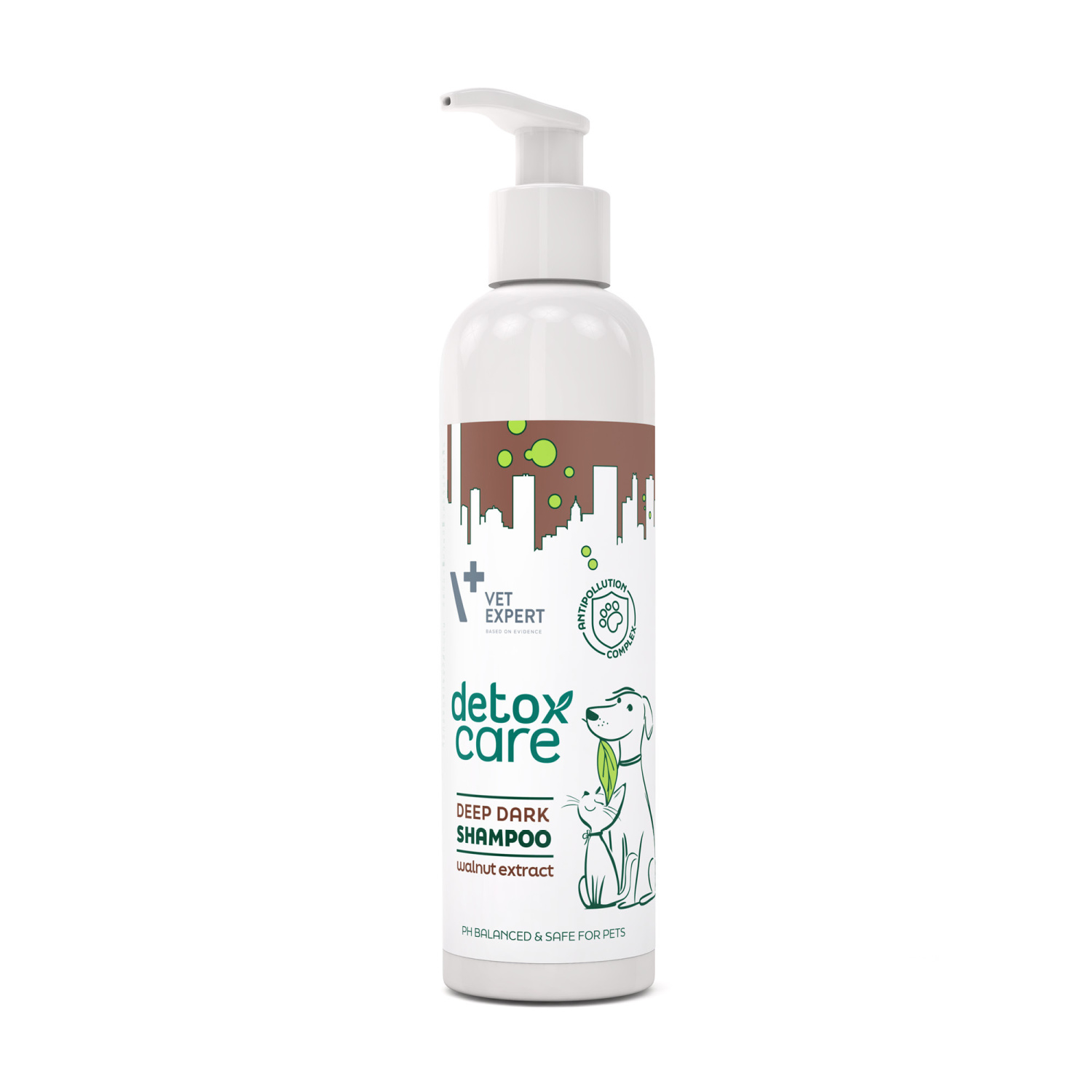 VET EXPERT Detox Care Deep Dark Shampoo - szampon dla psów i kotów o ciemnym i czarnym ubarwieniu sierści 250 ml VET EXPERT Detox Care Deep Dark Shampoo - szampon dla psów i kotów o ciemnym i czarnym ubarwieniu sierści 250 ml