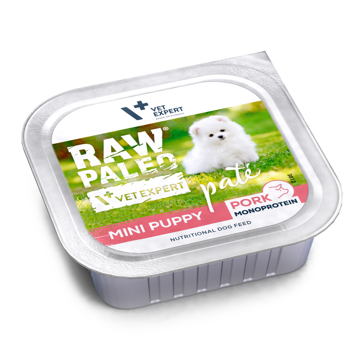 RAW PALEO PORK PATE MINI PUPPY - mokra karma dla szczeniąt - wieprzowina 150g RAW PALEO PORK PATE MINI PUPPY - mokra karma dla szczeniąt - wieprzowina 150g