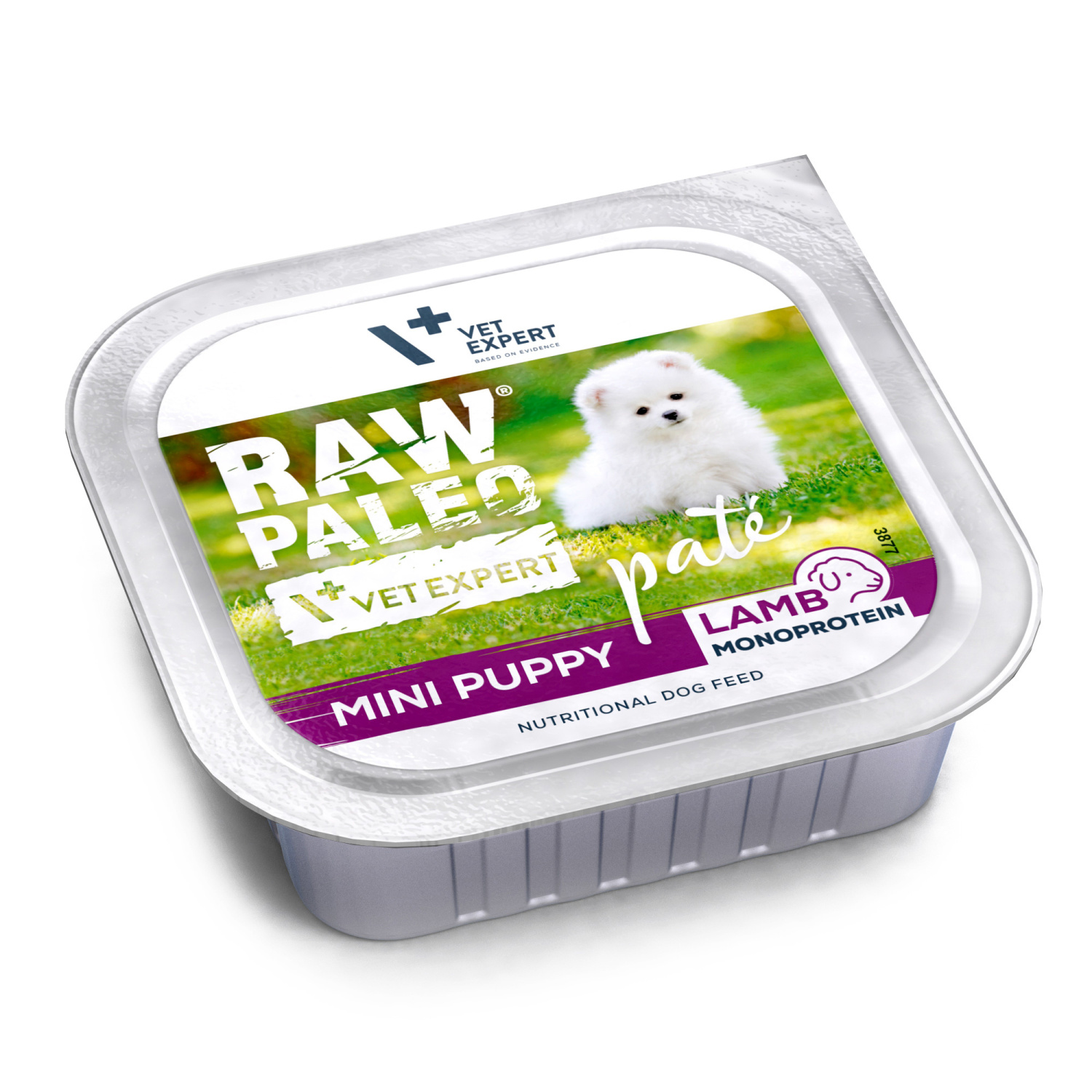 RAW PALEO LAMB PATE MINI PUPPY - mokra karma dla szczeniąt - jagnięcina 150g RAW PALEO LAMB PATE MINI PUPPY - mokra karma dla szczeniąt - jagnięcina 150g