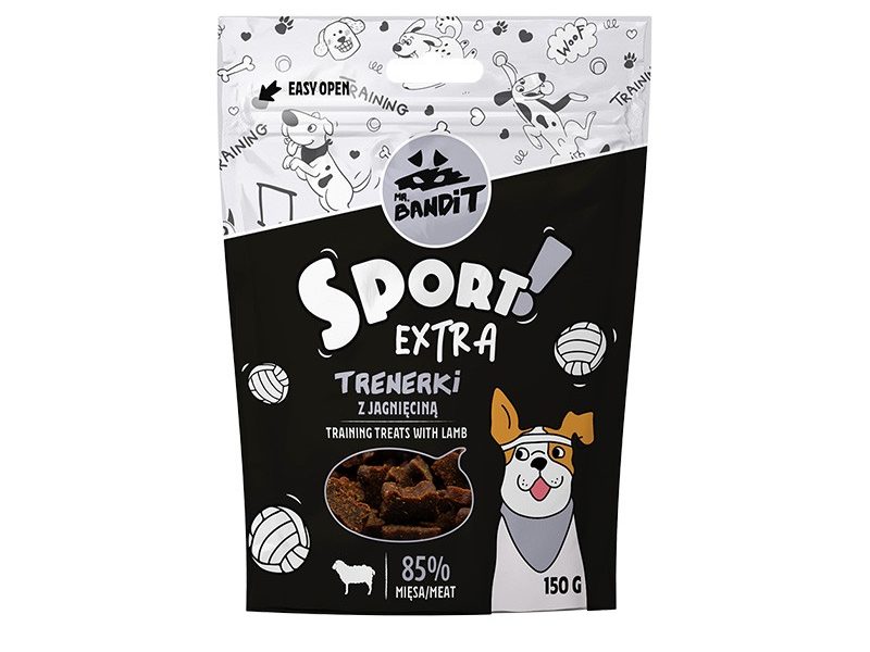 MR. BANDIT trenerki sport extra z jagnięciną