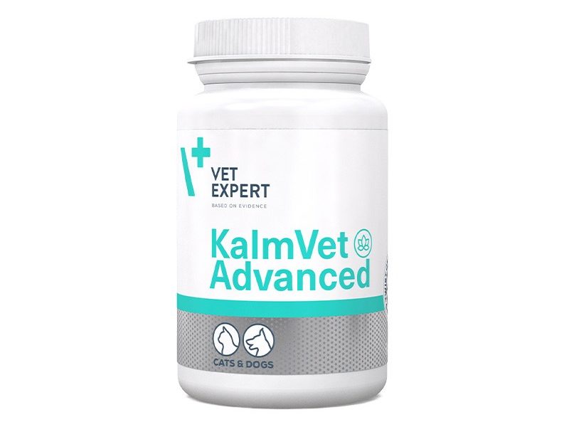 VET EXPERT KALMVET ADVANCED - preparat na objawy stresu dla psów i kotów