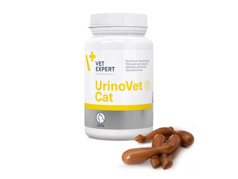 VET EXPERT URINOVET CAT - preparat na układ moczowy dla kotów